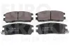 Bremsbelagsatz, Scheibenbremse Hinterachse EUROBRAKE 5502223620