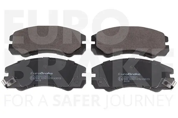 Bremsbelagsatz, Scheibenbremse Vorderachse EUROBRAKE 5502223621