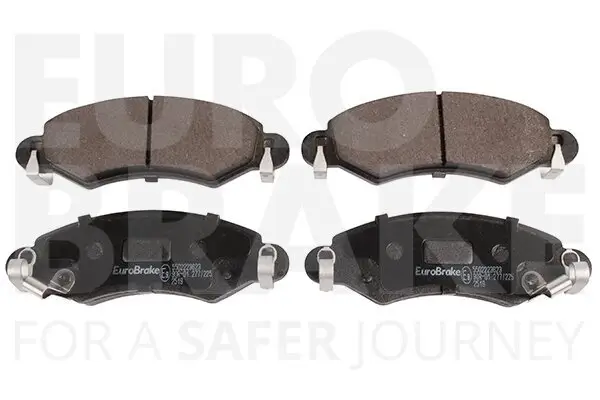 Bremsbelagsatz, Scheibenbremse Vorderachse EUROBRAKE 5502223623