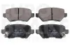 Bremsbelagsatz, Scheibenbremse Hinterachse EUROBRAKE 5502223625