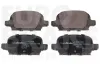 Bremsbelagsatz, Scheibenbremse Hinterachse EUROBRAKE 5502223630