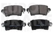 Bremsbelagsatz, Scheibenbremse Hinterachse EUROBRAKE 5502223632