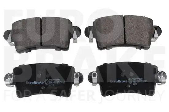 Bremsbelagsatz, Scheibenbremse Hinterachse EUROBRAKE 5502223632 Bild Bremsbelagsatz, Scheibenbremse Hinterachse EUROBRAKE 5502223632