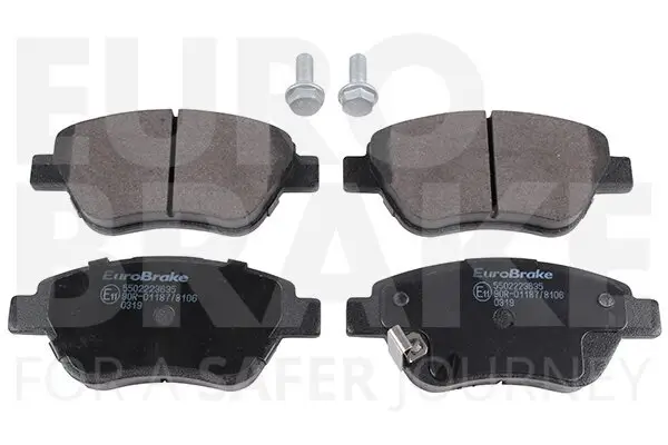 Bremsbelagsatz, Scheibenbremse Vorderachse EUROBRAKE 5502223635