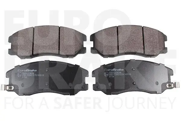 Bremsbelagsatz, Scheibenbremse Vorderachse EUROBRAKE 5502223638