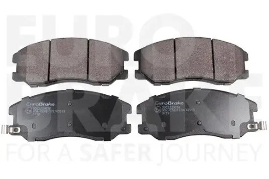 Bremsbelagsatz, Scheibenbremse Vorderachse EUROBRAKE 5502223638 Bild Bremsbelagsatz, Scheibenbremse Vorderachse EUROBRAKE 5502223638