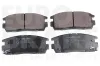 Bremsbelagsatz, Scheibenbremse Hinterachse EUROBRAKE 5502223639