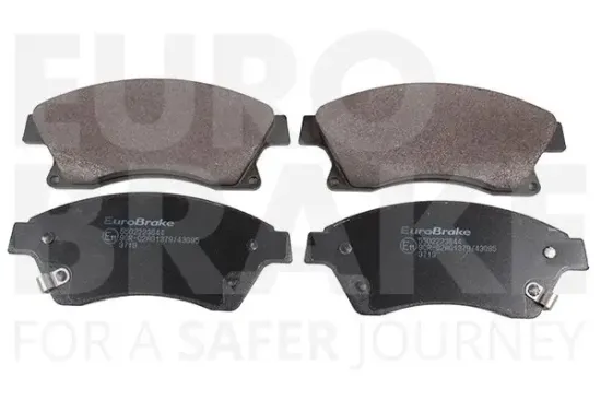 Bremsbelagsatz, Scheibenbremse Vorderachse EUROBRAKE 5502223644 Bild Bremsbelagsatz, Scheibenbremse Vorderachse EUROBRAKE 5502223644