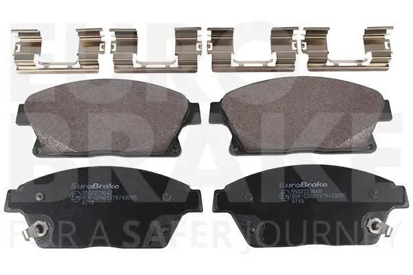 Bremsbelagsatz, Scheibenbremse EUROBRAKE 5502223646