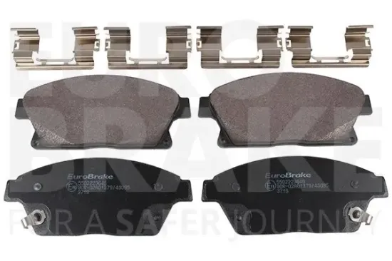 Bremsbelagsatz, Scheibenbremse EUROBRAKE 5502223646 Bild Bremsbelagsatz, Scheibenbremse EUROBRAKE 5502223646