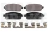 Bremsbelagsatz, Scheibenbremse EUROBRAKE 5502223647