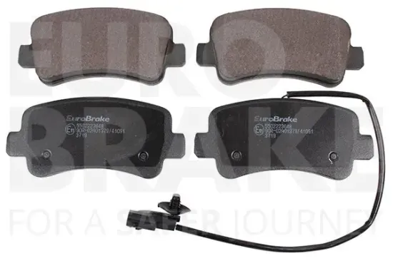 Bremsbelagsatz, Scheibenbremse EUROBRAKE 5502223648 Bild Bremsbelagsatz, Scheibenbremse EUROBRAKE 5502223648