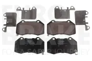 Bremsbelagsatz, Scheibenbremse Vorderachse EUROBRAKE 5502223650
