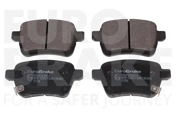 Bremsbelagsatz, Scheibenbremse EUROBRAKE 5502223653