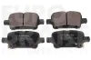 Bremsbelagsatz, Scheibenbremse Hinterachse EUROBRAKE 5502223654