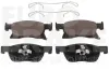 Bremsbelagsatz, Scheibenbremse Vorderachse EUROBRAKE 5502223656