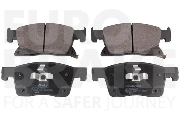 Bremsbelagsatz, Scheibenbremse Vorderachse EUROBRAKE 5502223657