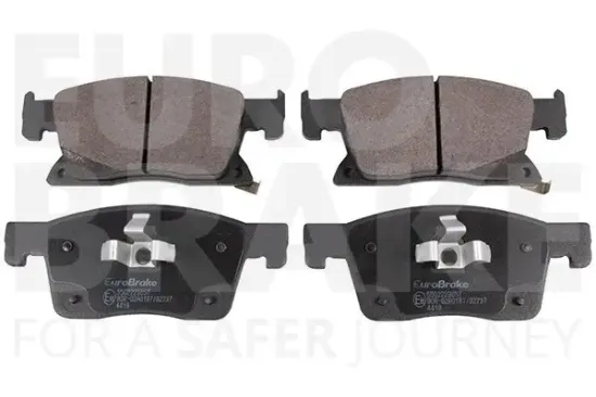 Bremsbelagsatz, Scheibenbremse Vorderachse EUROBRAKE 5502223657 Bild Bremsbelagsatz, Scheibenbremse Vorderachse EUROBRAKE 5502223657