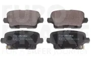 Bremsbelagsatz, Scheibenbremse Hinterachse EUROBRAKE 5502223663
