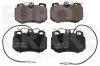 Bremsbelagsatz, Scheibenbremse Vorderachse EUROBRAKE 5502223713