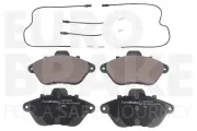 Bremsbelagsatz, Scheibenbremse Vorderachse EUROBRAKE 5502223718