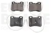 Bremsbelagsatz, Scheibenbremse Vorderachse EUROBRAKE 5502223721