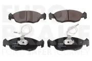 Bremsbelagsatz, Scheibenbremse Vorderachse EUROBRAKE 5502223726