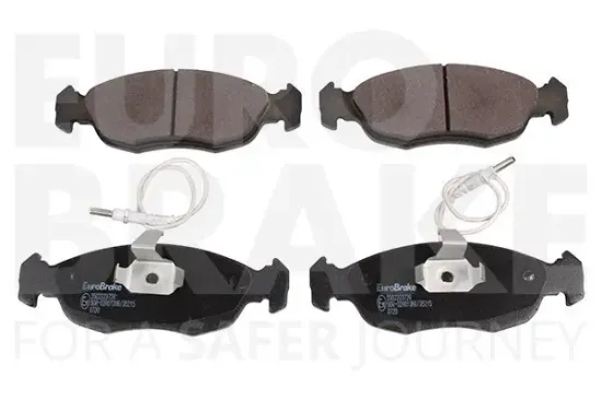 Bremsbelagsatz, Scheibenbremse Vorderachse EUROBRAKE 5502223726 Bild Bremsbelagsatz, Scheibenbremse Vorderachse EUROBRAKE 5502223726