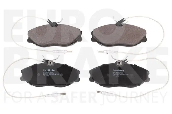 Bremsbelagsatz, Scheibenbremse Vorderachse EUROBRAKE 5502223730