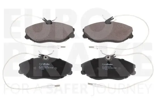 Bremsbelagsatz, Scheibenbremse Vorderachse EUROBRAKE 5502223730 Bild Bremsbelagsatz, Scheibenbremse Vorderachse EUROBRAKE 5502223730