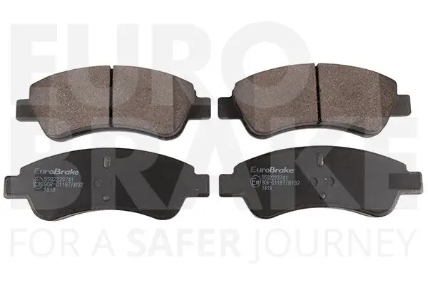 Bremsbelagsatz, Scheibenbremse EUROBRAKE 5502223741