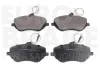 Bremsbelagsatz, Scheibenbremse Vorderachse EUROBRAKE 5502223744