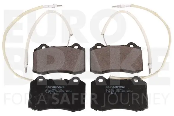 Bremsbelagsatz, Scheibenbremse Vorderachse EUROBRAKE 5502223746