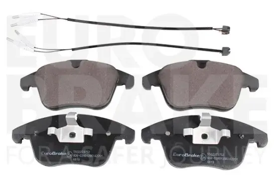 Bremsbelagsatz, Scheibenbremse EUROBRAKE 55022247140 Bild Bremsbelagsatz, Scheibenbremse EUROBRAKE 55022247140