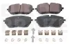 Bremsbelagsatz, Scheibenbremse Vorderachse EUROBRAKE 5502223758