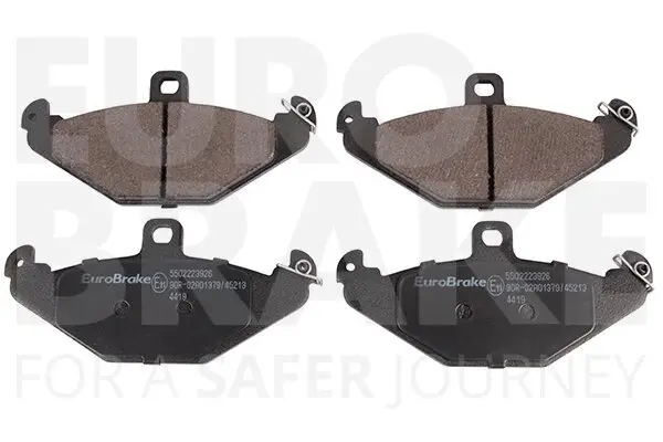 Bremsbelagsatz, Scheibenbremse Hinterachse EUROBRAKE 5502223926