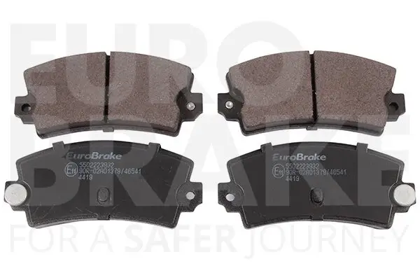 Bremsbelagsatz, Scheibenbremse Hinterachse EUROBRAKE 5502223932