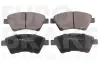 Bremsbelagsatz, Scheibenbremse Vorderachse EUROBRAKE 5502223951