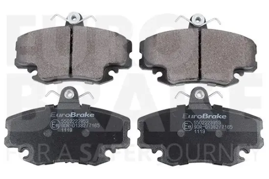 Bremsbelagsatz, Scheibenbremse EUROBRAKE 5502223953 Bild Bremsbelagsatz, Scheibenbremse EUROBRAKE 5502223953