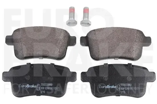 Bremsbelagsatz, Scheibenbremse EUROBRAKE 5502223960 Bild Bremsbelagsatz, Scheibenbremse EUROBRAKE 5502223960