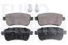 Bremsbelagsatz, Scheibenbremse Hinterachse EUROBRAKE 5502223963