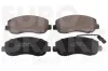 Bremsbelagsatz, Scheibenbremse Vorderachse EUROBRAKE 5502223966 Bild Bremsbelagsatz, Scheibenbremse Vorderachse EUROBRAKE 5502223966