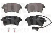 Bremsbelagsatz, Scheibenbremse Vorderachse EUROBRAKE 5502223968