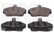 Bremsbelagsatz, Scheibenbremse Vorderachse EUROBRAKE 5502224008