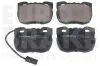 Bremsbelagsatz, Scheibenbremse Vorderachse EUROBRAKE 5502224014