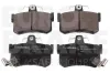 Bremsbelagsatz, Scheibenbremse Hinterachse EUROBRAKE 5502224017