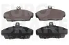Bremsbelagsatz, Scheibenbremse Vorderachse EUROBRAKE 5502224022