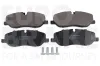 Bremsbelagsatz, Scheibenbremse Vorderachse EUROBRAKE 5502224030