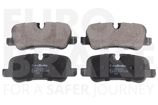 Bremsbelagsatz, Scheibenbremse Hinterachse EUROBRAKE 5502224031