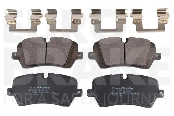 Bremsbelagsatz, Scheibenbremse EUROBRAKE 5502224035